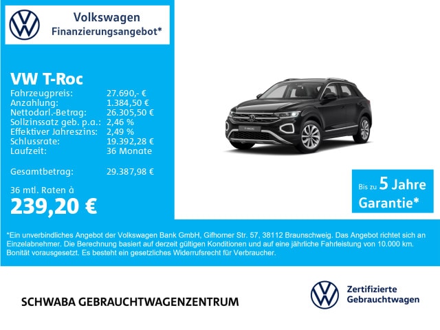 Volkswagen T-Roc 1.5 TSI Style