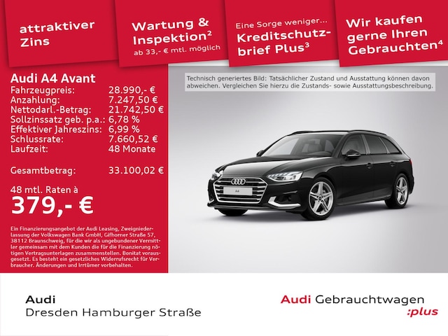 Audi A4 40 TFSI Avant S-Tronic