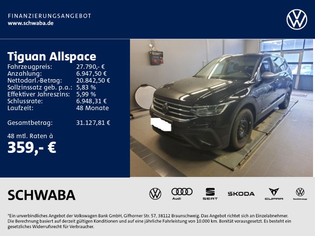 Volkswagen Tiguan 1.5 TSI Allspace DSG Life