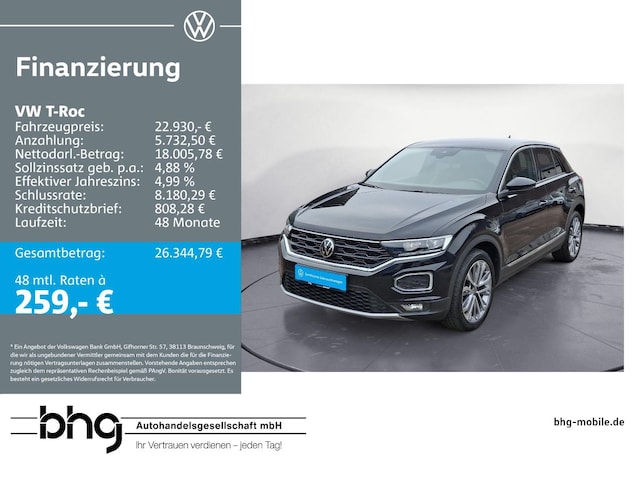 Volkswagen T-Roc DSG Sport