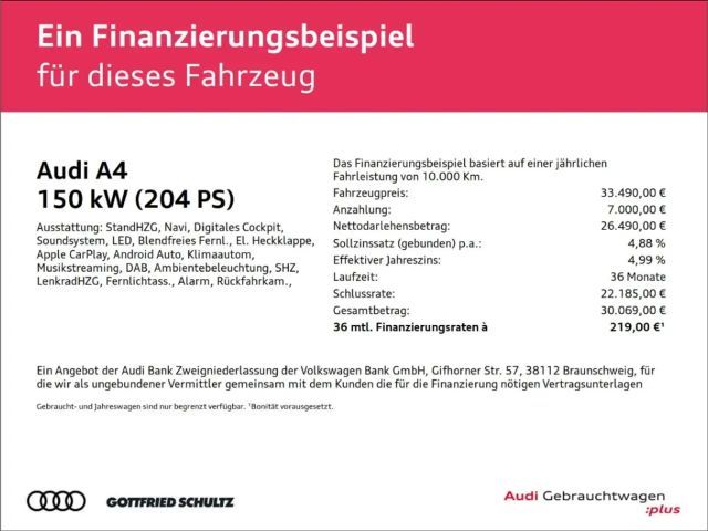 Audi A4 40 TDI Avant Quattro S-Line