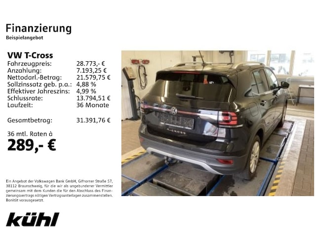 Volkswagen T-Cross 1.0 TSI DSG Style