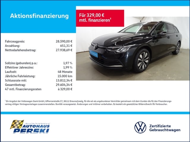 Volkswagen Golf 1.5 TSI Golf VIII Move Variant