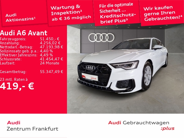Audi A6 40 TDI Avant S-Line S-Tronic