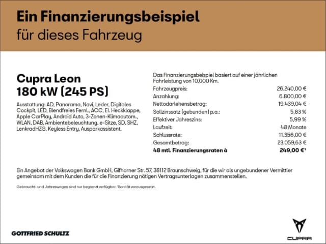 Cupra Leon DSG Sportstourer VZ