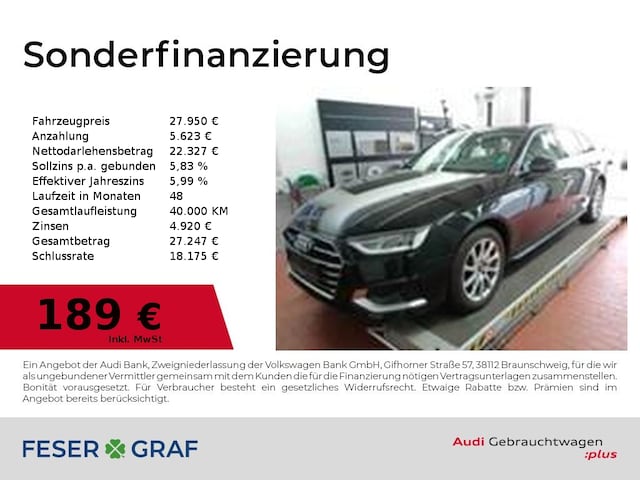 Audi A4 40 TFSI Avant Quattro S-Tronic