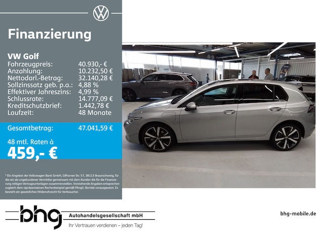 Volkswagen Golf DSG Style eHybrid