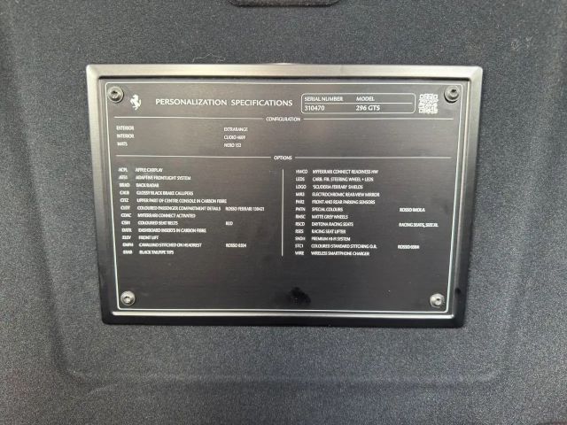 Ferrari 296 GTS *Lift* *Rosso Imola* *JBL*