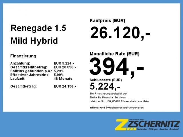 Jeep Renegade Hybrid