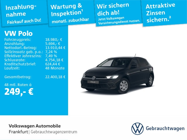 Volkswagen Polo Polo 1.0 Basis FrontAssist LED DAB+