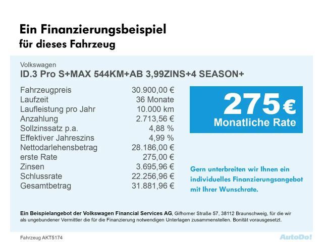 Volkswagen ID.3 Max Performance Pro