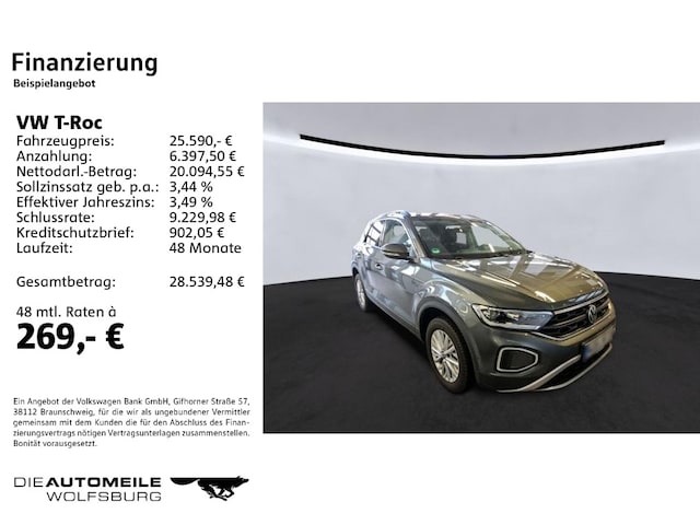 Volkswagen T-Roc 1.5 TSI DSG Life