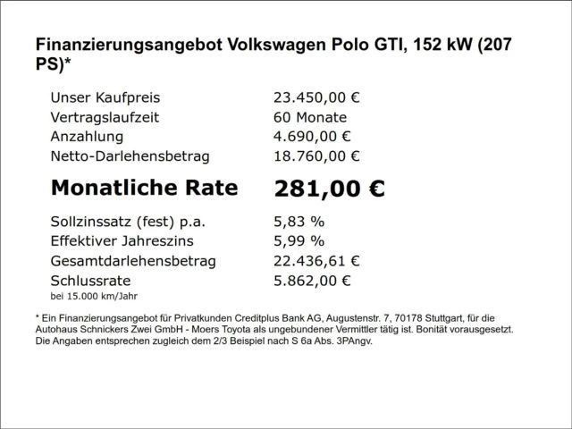 Volkswagen Polo GTI IQ.Drive