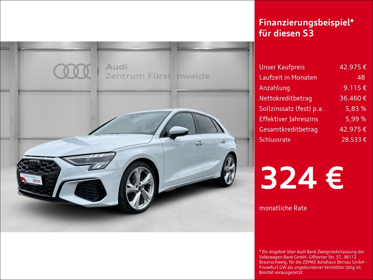 Audi S3 2.0 TFSI Quattro S-Tronic Sedan Sportback