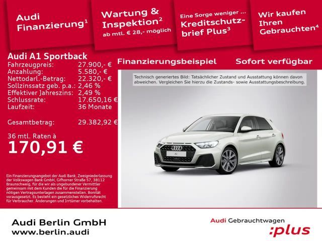 Audi A1 25 TFSI S-Line