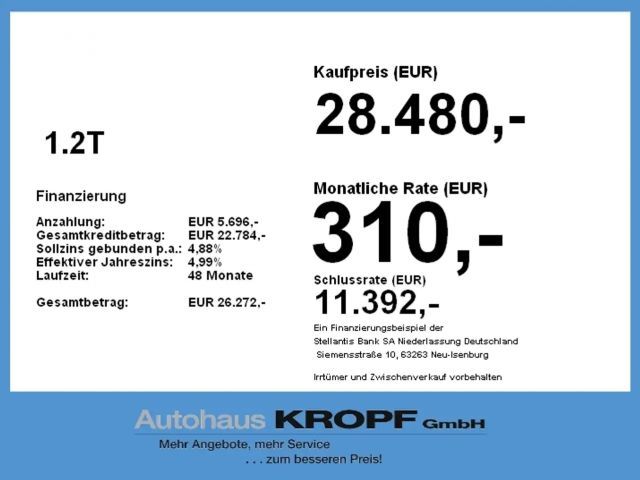 Peugeot 5008 1.2 Rückfahrkamera,Sitzheizung,Parkpilot