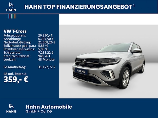 Volkswagen T-Cross 1.0 TSI DSG Life