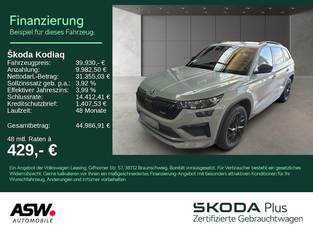 Skoda Kodiaq 2.0 TSI 4x4 RS