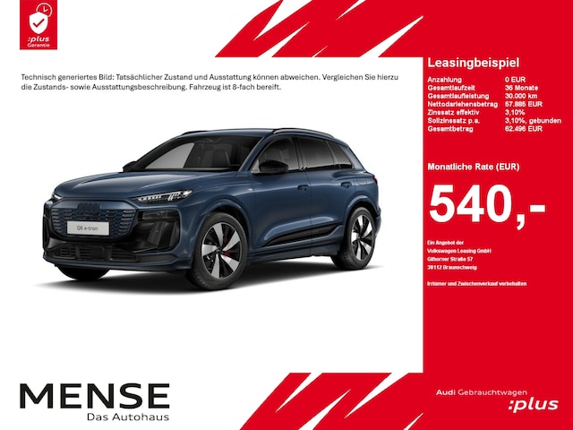 Audi Q6 e-tron SUV e-tron Audi Q6 SUV e-tron