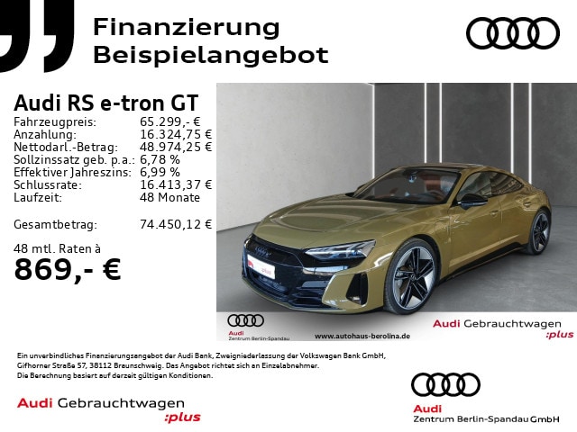Audi RS e-tron GT Quattro