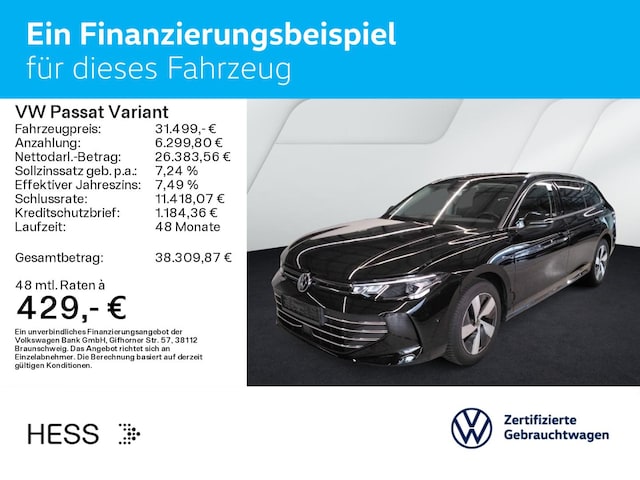 Volkswagen Passat 1.5 eTSI Business DSG Variant