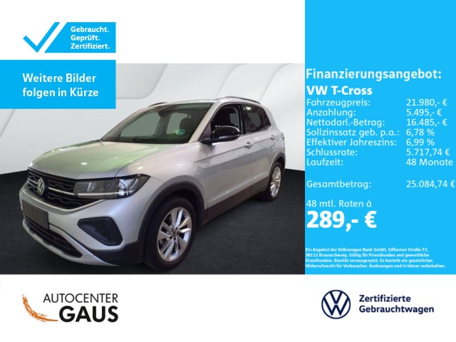 Volkswagen T-Cross 1.0 TSI