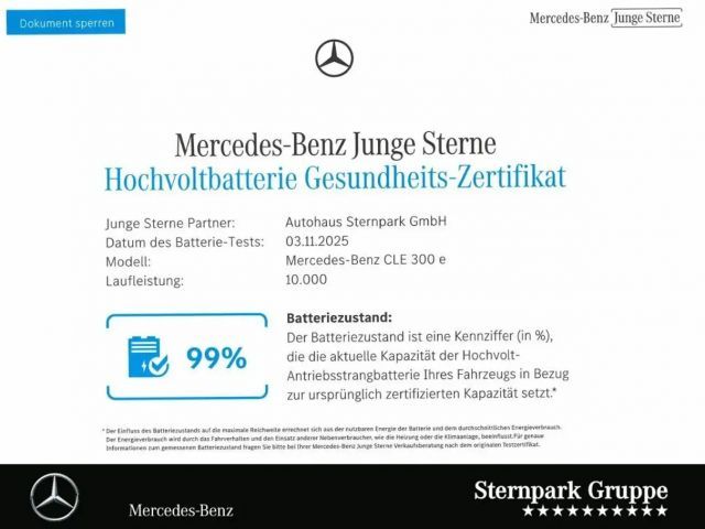 Mercedes-Benz CLE 300 AMG Line Coupé