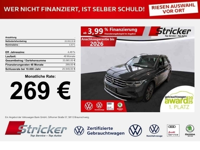 Volkswagen Tiguan 1.4 TSI eHybrid