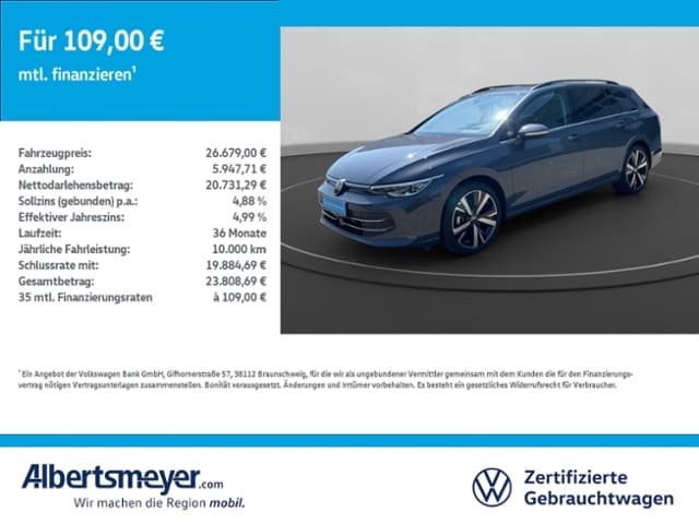 Volkswagen Golf 1.5 TSI Golf VIII Variant