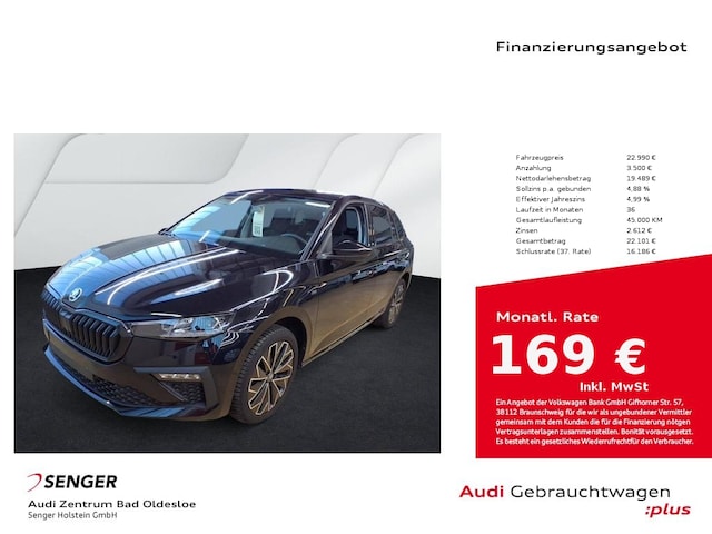 Skoda Scala 1.0 TSI Tour