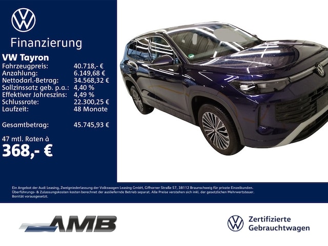 Volkswagen Tayron 2.0 TDI IQ.Drive Life