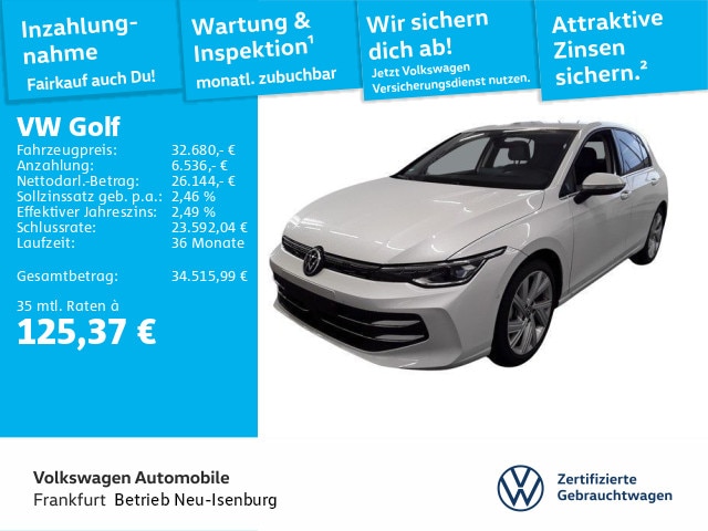 Volkswagen Golf 2.0 TDI DSG Golf VIII Style