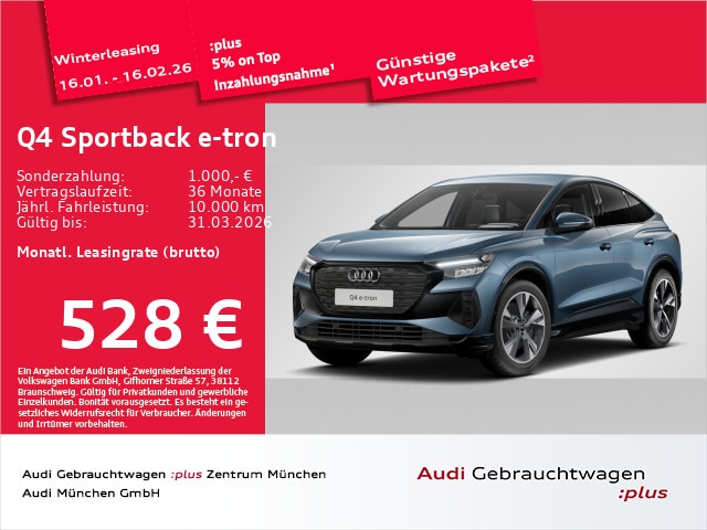 Audi Q4 e-tron Quattro Sportback