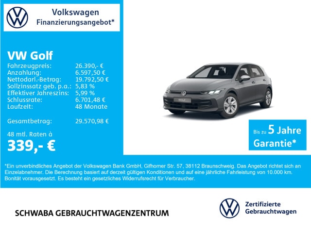 Volkswagen Golf 1.5 eTSI DSG Golf VIII Life