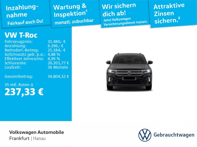 Volkswagen T-Roc 1.5 TSI DSG Life