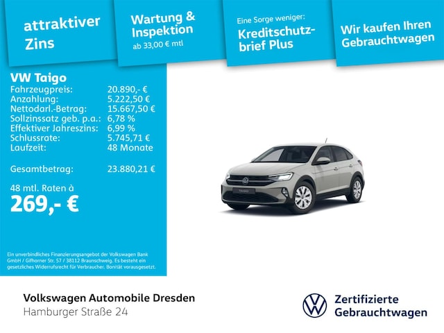 Volkswagen Taigo 1.0 TSI