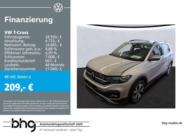 Volkswagen T-Cross 1.0 TSI Life