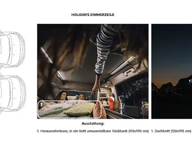 Citroën Holidays Spacetourer Camper Wohnmobil BlueHDI 145 6-Gang...