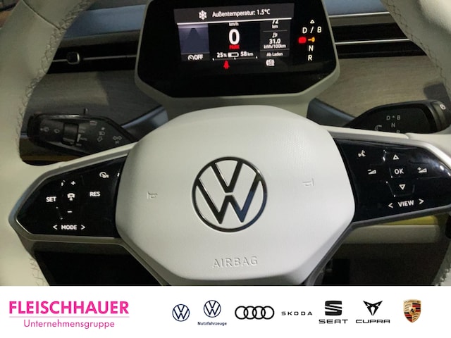 Volkswagen ID.Buzz Bus AHK-klappbar Navi Memory Sitze 360 Kamera LED Blendfreies Fernl. Kurvenlicht