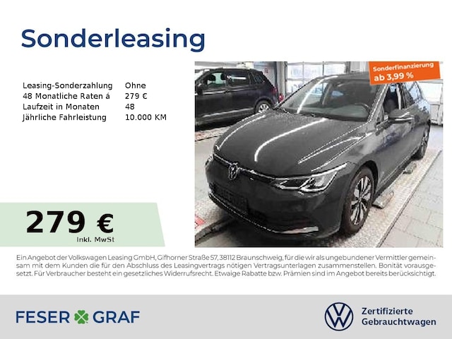 Volkswagen Golf 1.0 TSI Move