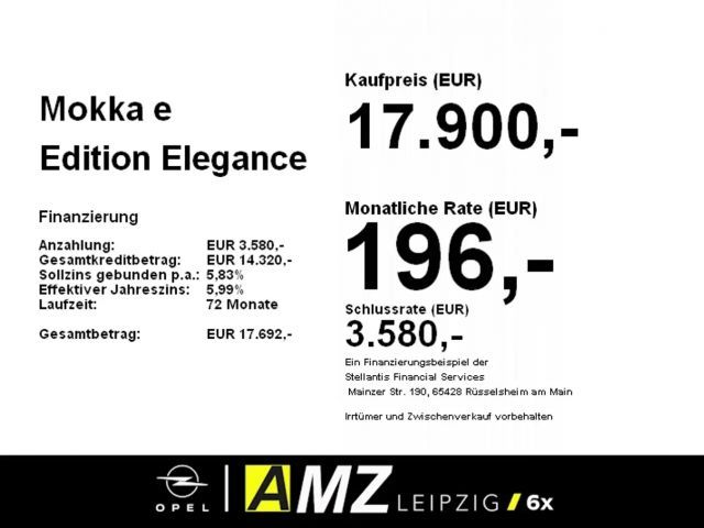 Opel Mokka Edition Mokka-e