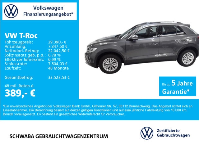 Volkswagen T-Roc 1.5 TSI DSG Life