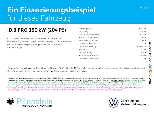 Volkswagen ID.3 Performance Pro
