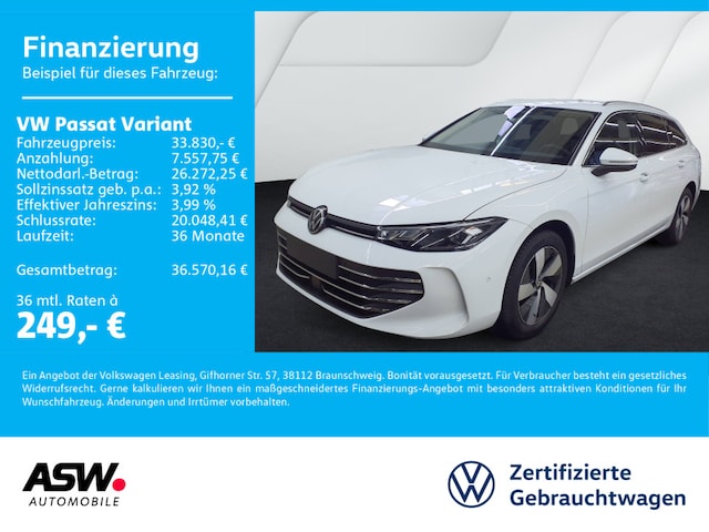 Volkswagen Passat 2.0 TDI Business DSG Variant