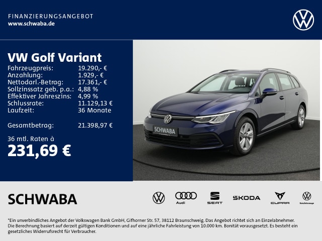Volkswagen Golf 1.5 TSI Golf VIII Life Variant