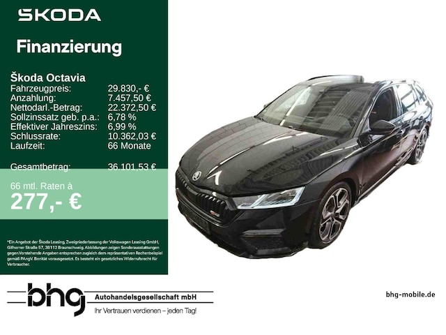 Skoda Octavia 2.0 TDI 4x4 Combi RS