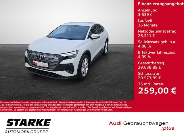 Audi Q4 e-tron 40 Sportback