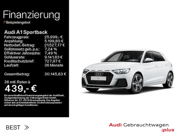 Audi A1 25 TFSI S-Tronic Sportback