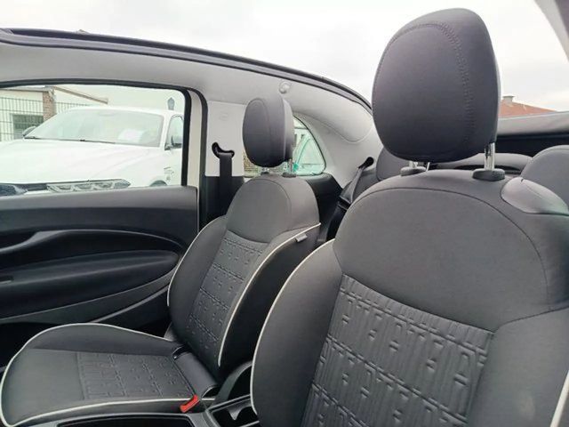 Fiat 500e 500C Elektro #Apple Car Play# Verdeck Blau