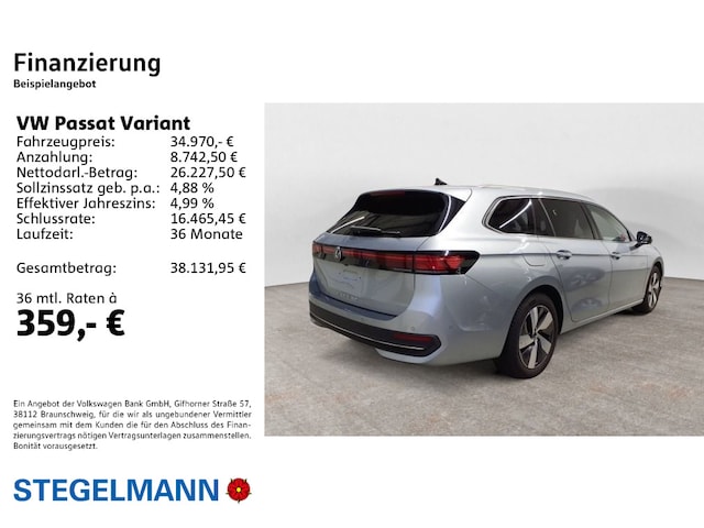 Volkswagen Passat 2.0 TDI Business DSG Variant